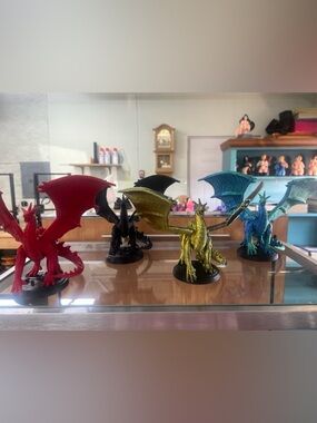 3-D Printed Majestic Dragons